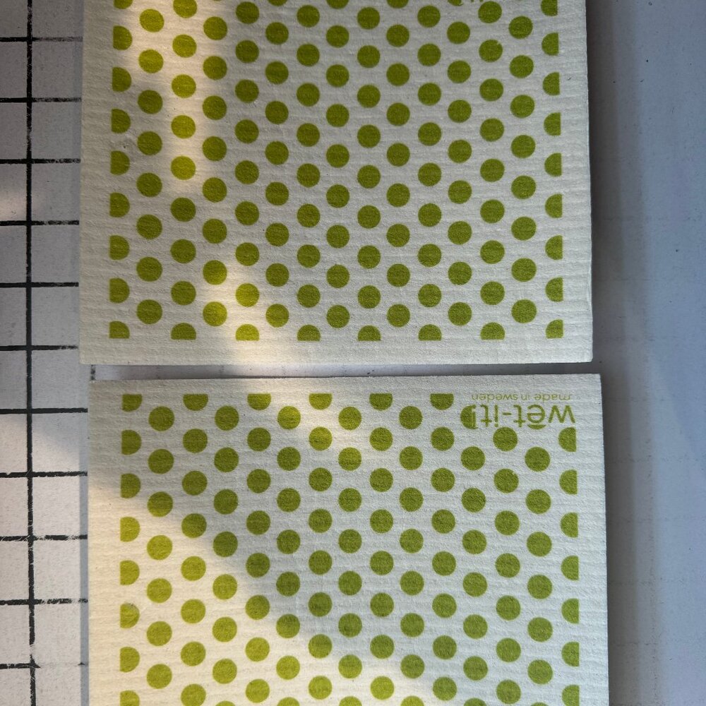 Wet-It! Swedish Treasures Dishcloth & Cleaning Cloth -Set of 2